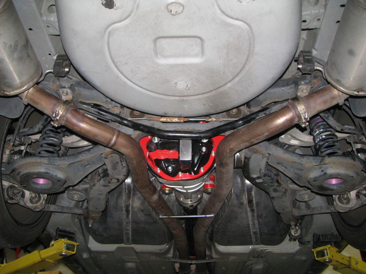 Massive vibrations from rear axle